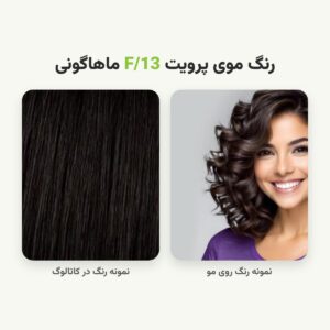 رنگ مو پرویت شماره F/13 سری فانتزی رنگ ماهاگونی حجم 120 میلی لیتر